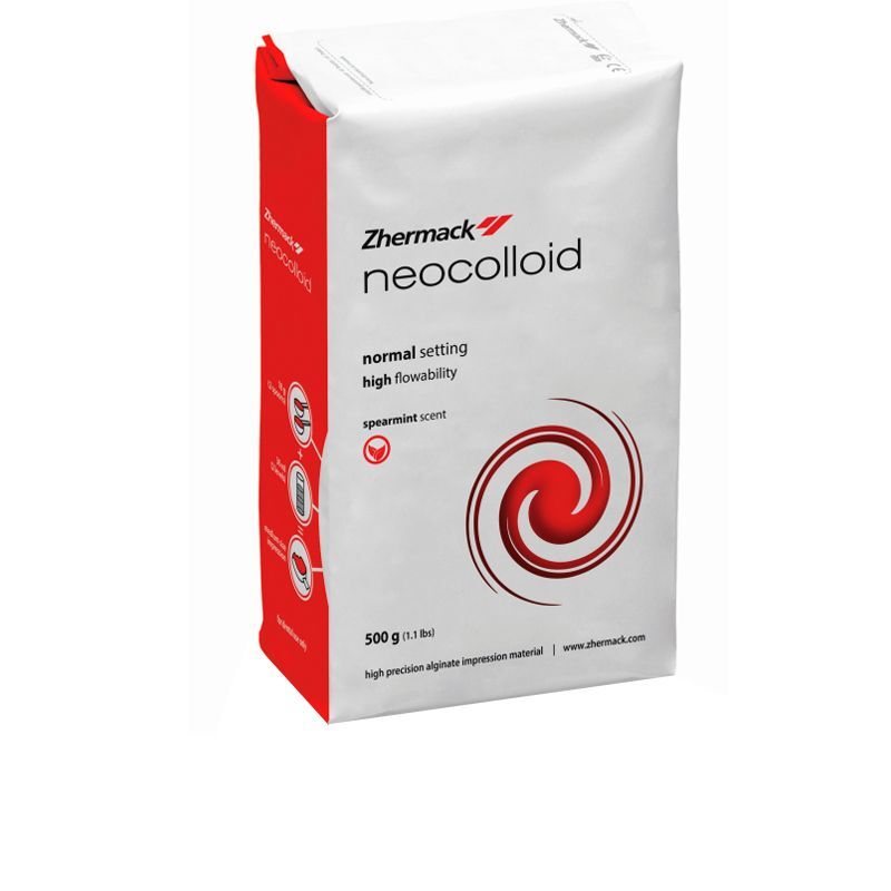 Neocolloid 500г Альгинатная масса (альгинат) для снятия слепков 453 г Zhermack