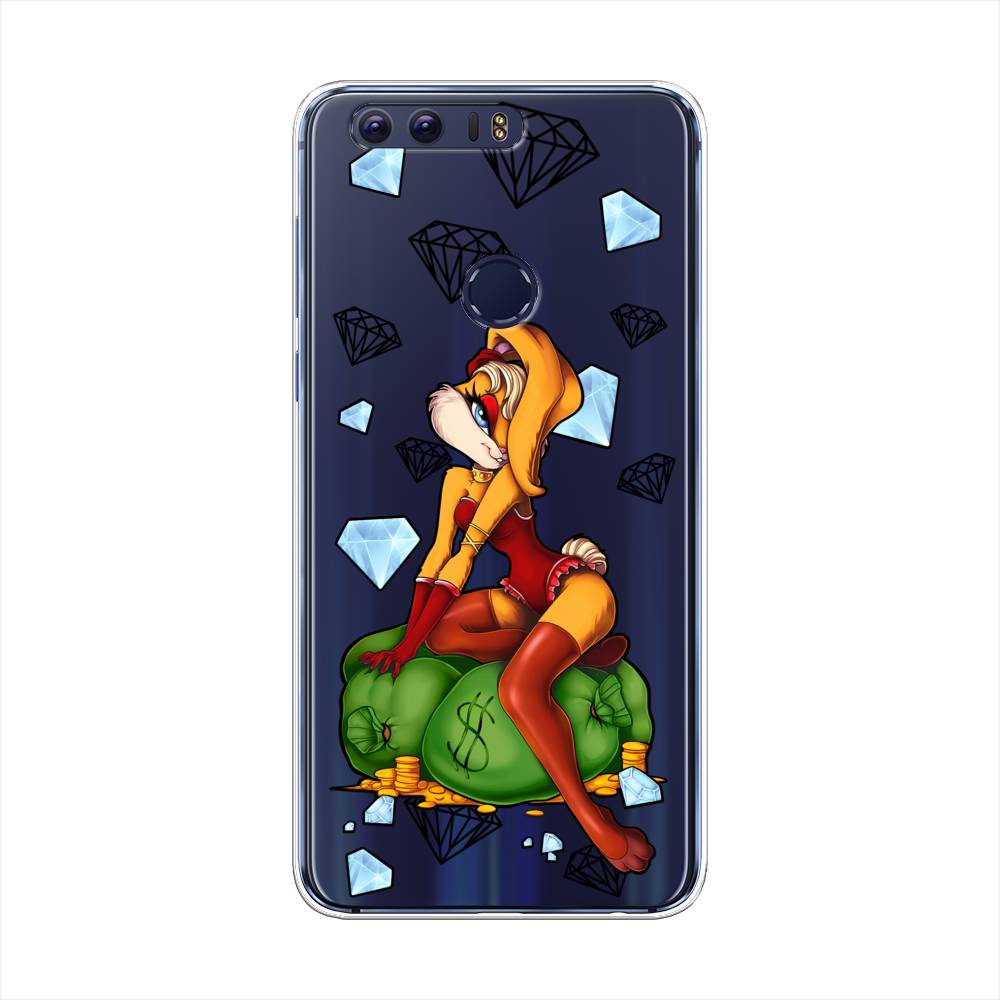 

Чехол на Honor 8 "Лола Банни с бриллиантами", Красный;оранжевый;зеленый, 60950-6