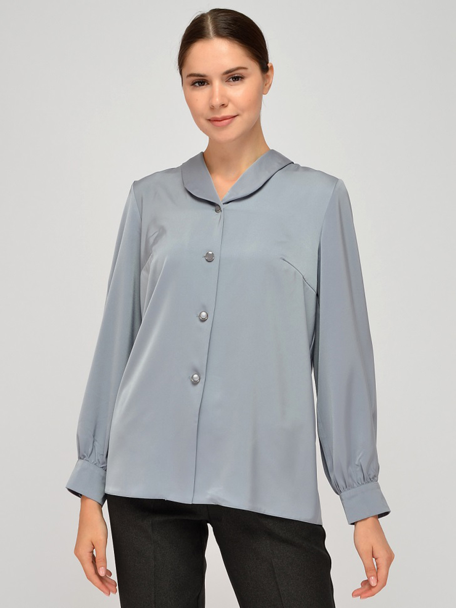

Блуза женская 1001dress VI00315 серая 52 RU, VI00315