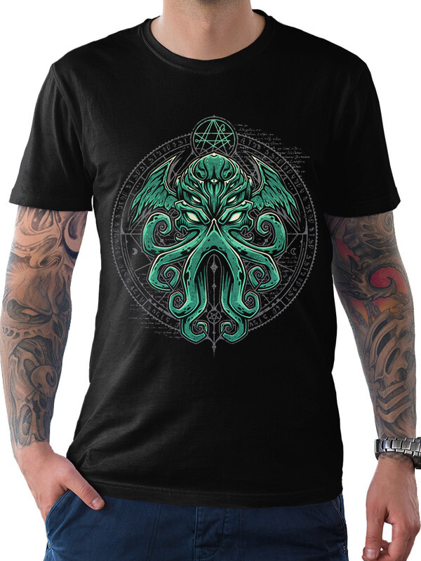 

Футболка мужская Dream Shirts Ктулху черная M, Черный, Ктулху
