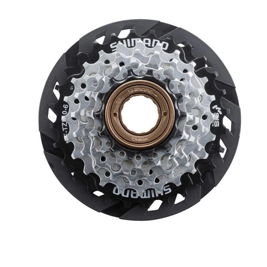 фото Трещотка shimano tz510 6 скоростей 14-28 с защитой без упаковки amftz5106428cp