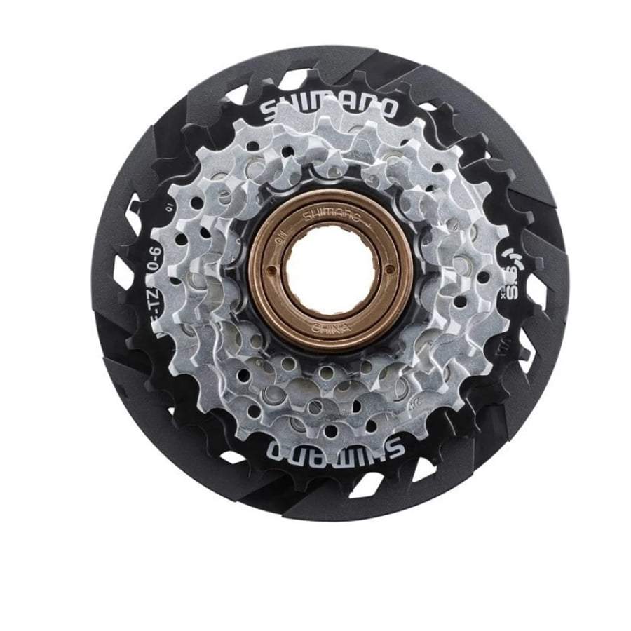 Трещотка Shimano TZ510 6 скоростей 14-28 с защитой без упаковки AMFTZ5106428CP