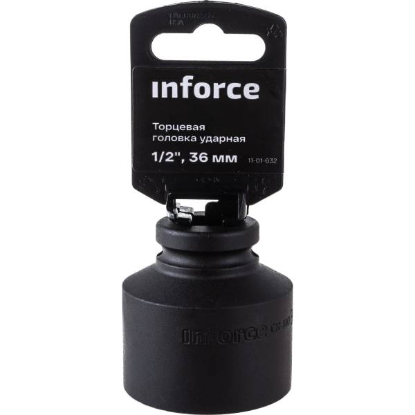 фото Inforce торцевая головка ударная 1/2"dr, 36мм 11-01-632