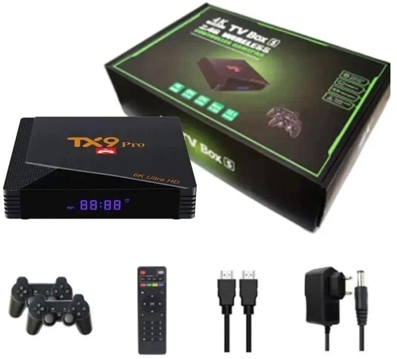 

Приставка 8/16bit PROgadget TX9 Pro для PSP, 10000 игр, Черный, TX9 Pro