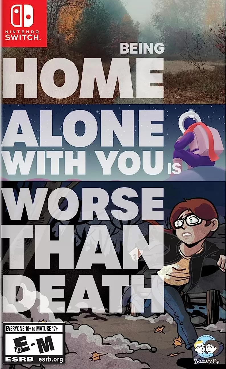 Игра Being Home Alone With You Is Worse Than Death (NS, полностью на иностранном языке)