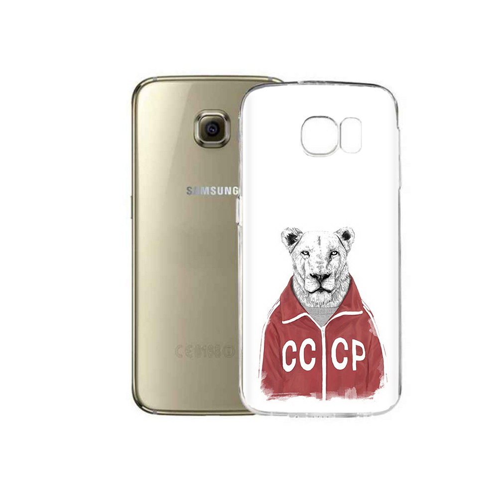 

Чехол MyPads Tocco для Samsung Galaxy C5 Pro львица ссср (PT61139.577.450), Прозрачный, Tocco