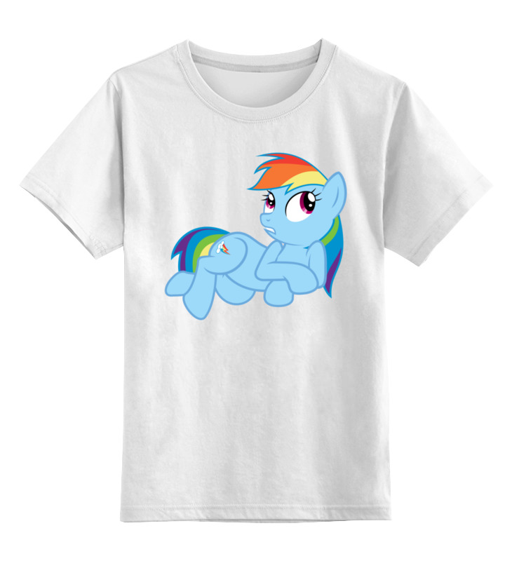 

Футболка детская Printio Rainbow dash (my little pony) цв. белый р. 164, Rainbow dash (my little pony)