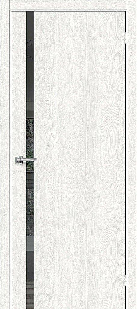 

Дверь Браво-1.55 White Dreamline Mirox Grey elPORTA Браво, Bravo 200*60