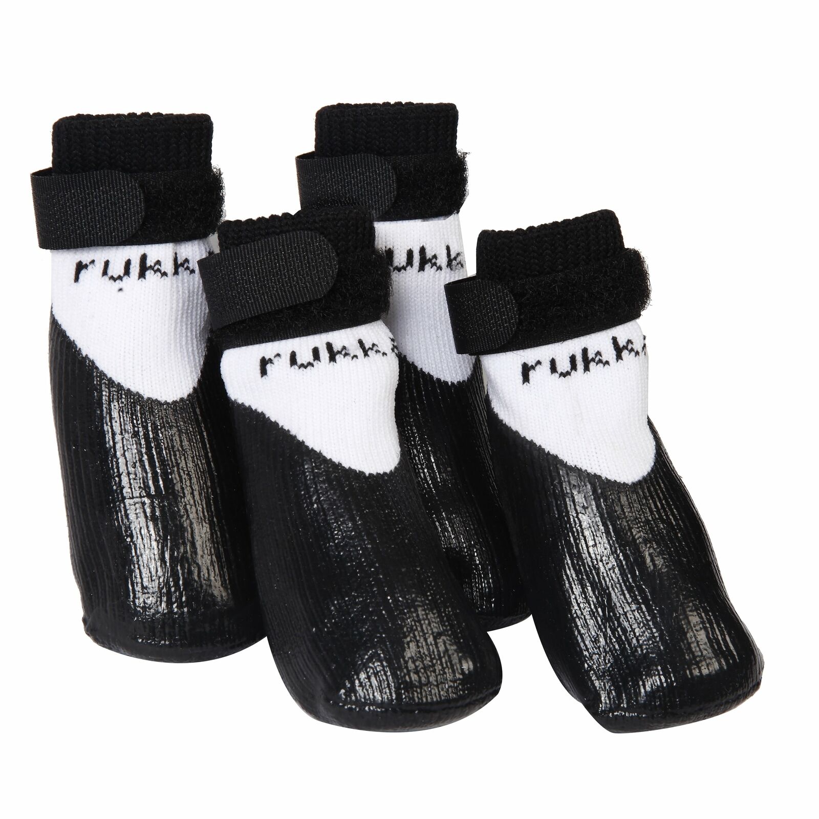 Носки для собак Rukka Rubber Socks р.1 , 4 шт черный