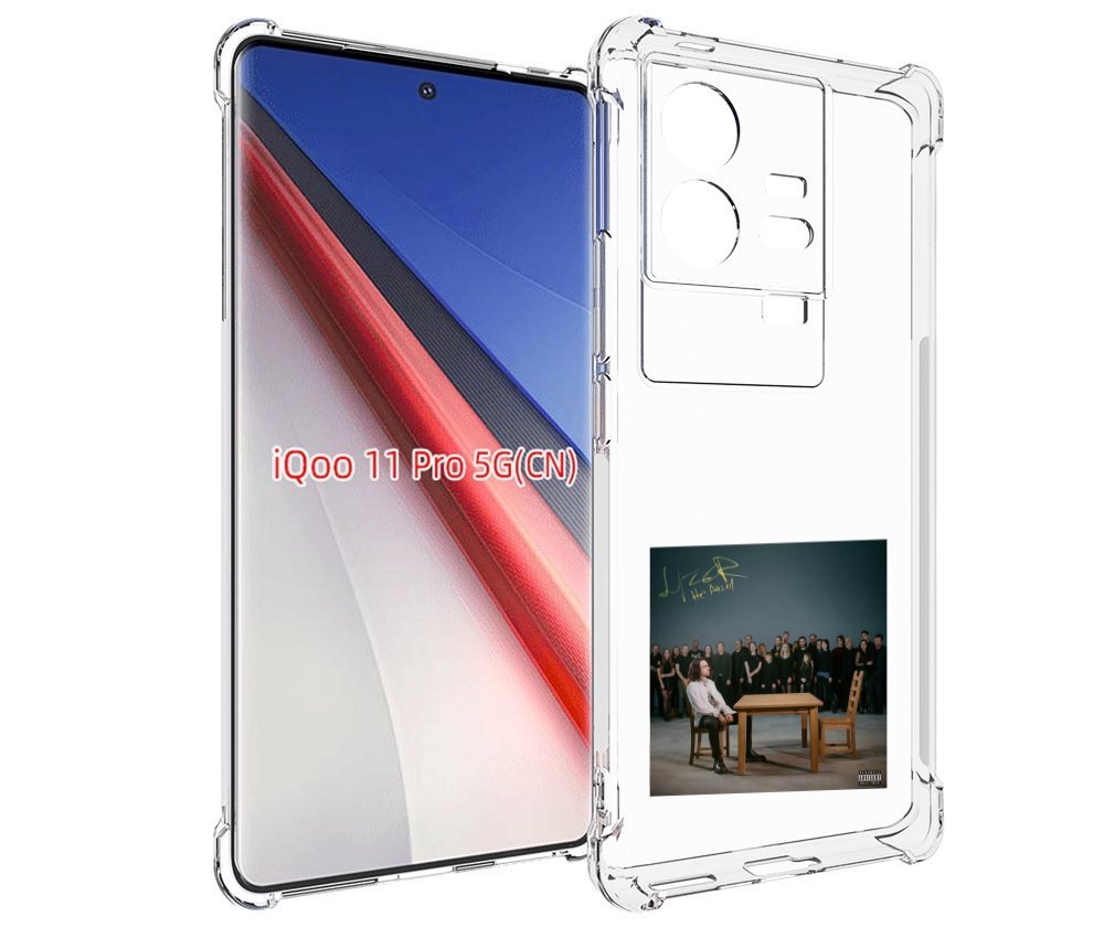 

Чехол бампер MyPads Не Ангел LIZER для Vivo iQOO 11 Pro противоу..., Прозрачный, Tocco