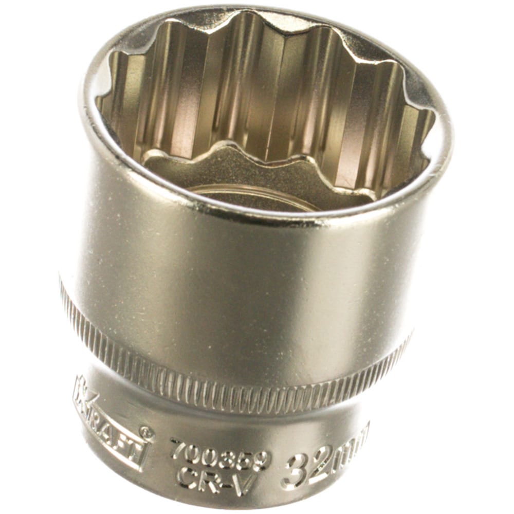 

KRAFT Головка торцевая 1/2 Dr 32 мм 12 граней KT 700359