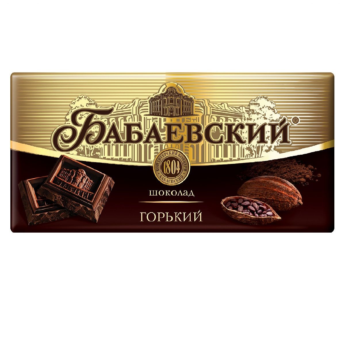 

Шоколад Бабаевский горький 55% 90 г