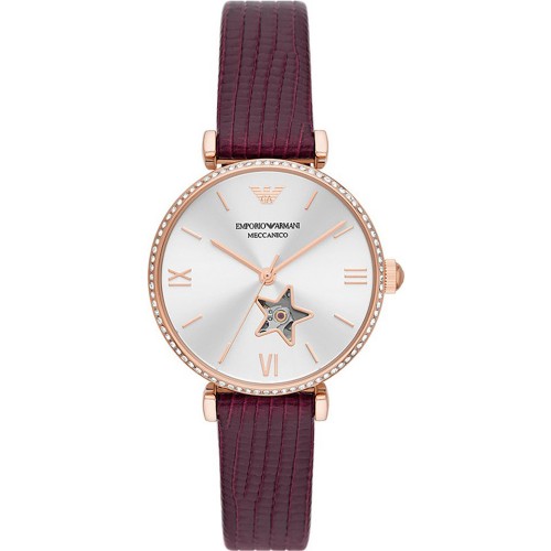 

Наручные часы женские Emporio Armani AR60044 бордовые, AR60044