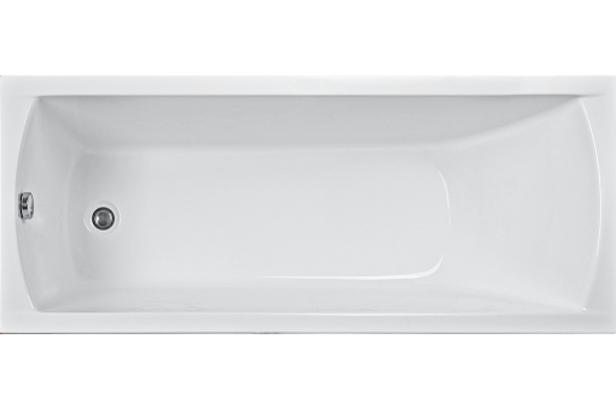 

Акриловая ванна Vayer Milana 155x70, Белый