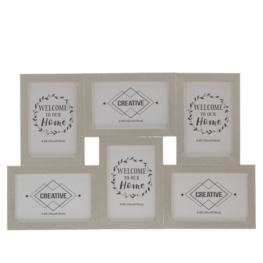 

Фоторамка для 6-ти фото 10х15 804160, Бежевый