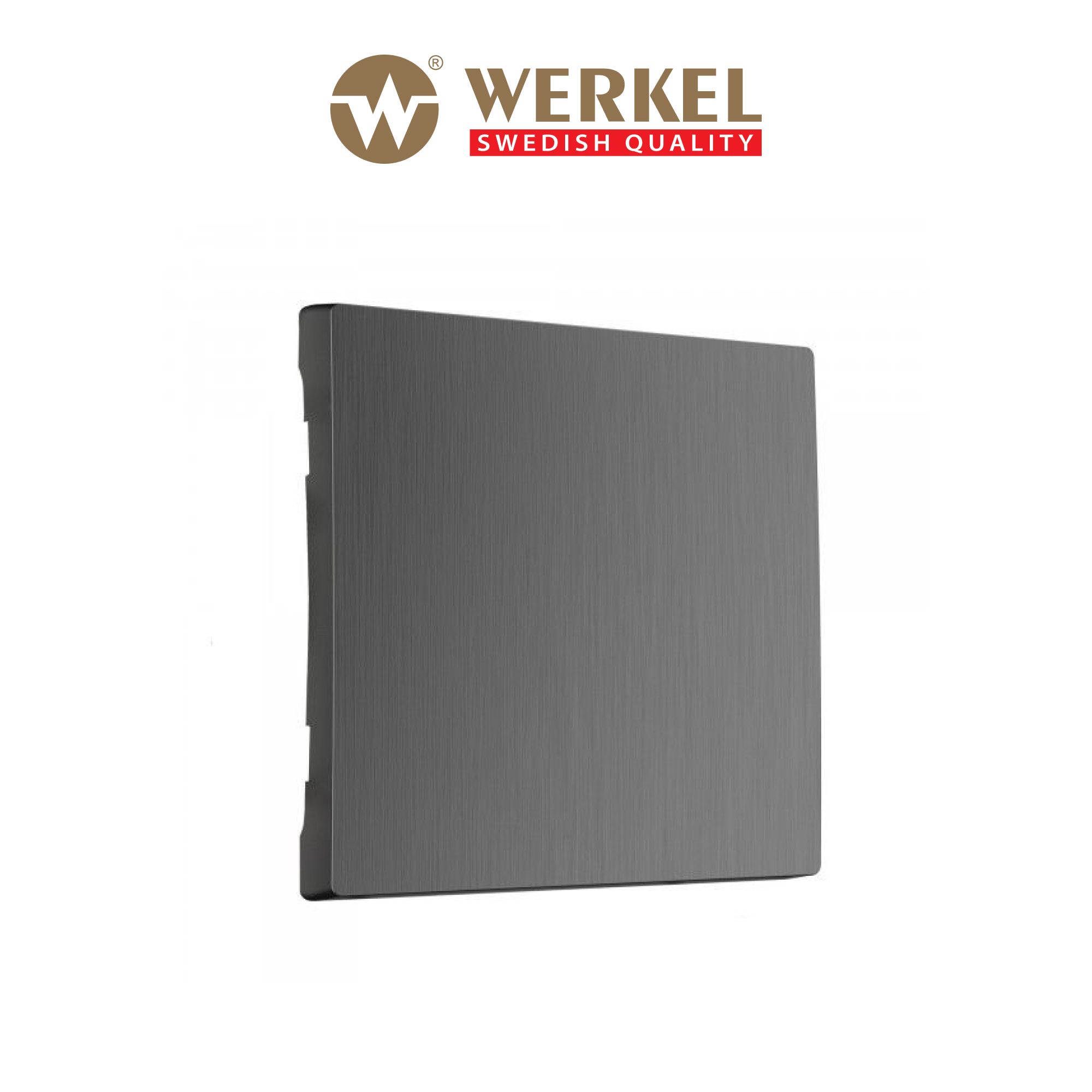 

Клавиша для выключателя перекрестного Werkel W1119004, графит рифленый, Серый