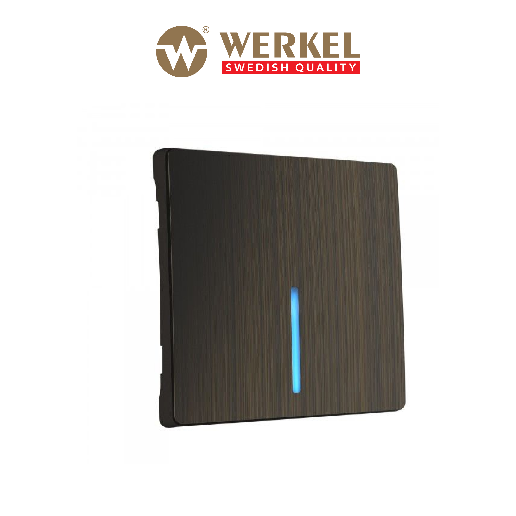 

Клавиша для выключателя c подсветкой Werkel W1119112, бронзовый