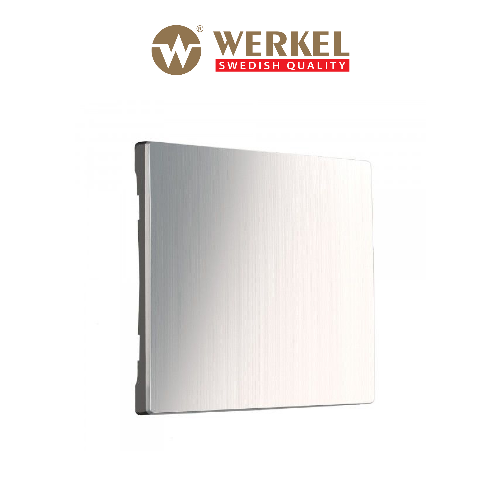 

Клавиша для выключателя перекрестного Werkel W1119002, глянцевый никель, Серебристый