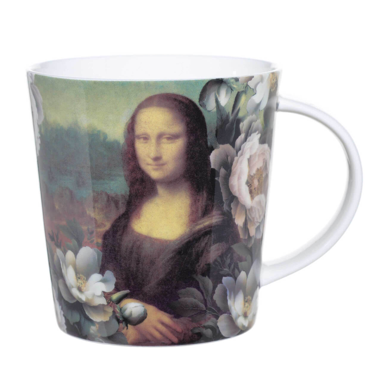 

Кружка Kuchenland Да Винчи, Art 450 мл, фарфор F, Мона Лиза