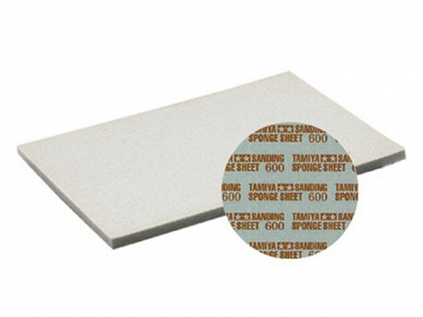 

Шлифовальная губка, #600 (Sanding Sponge Sheet 600) Tamiya 87148
