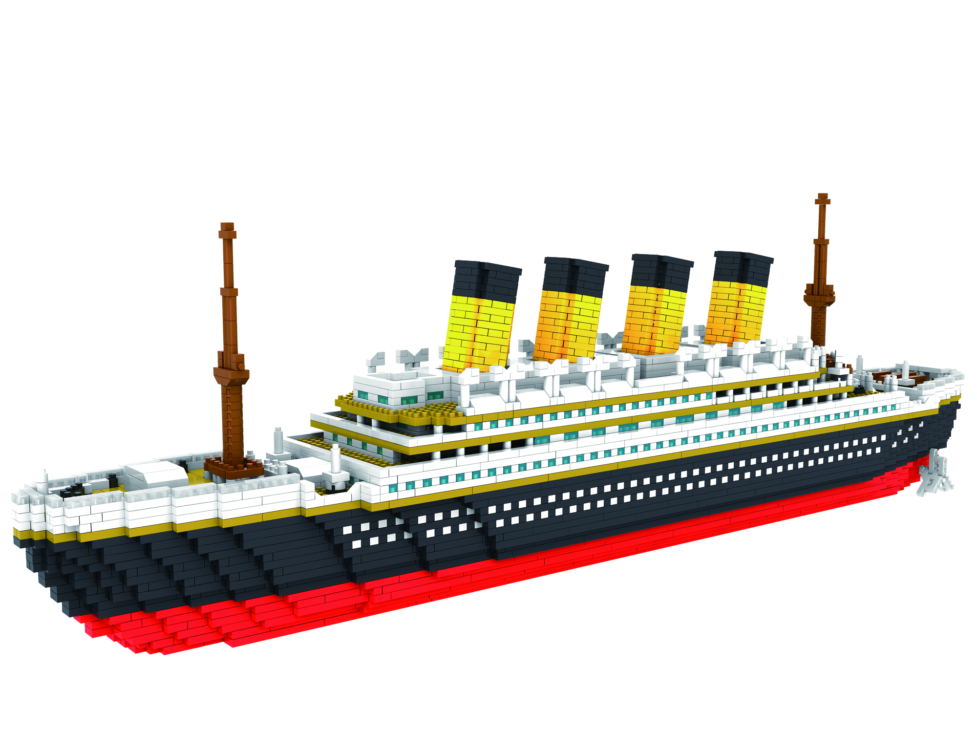 3D конструктор из миниблоков RTOY Титаник 3800 эл JM9913