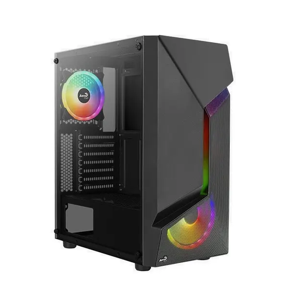

Корпус компьютерный AeroCool SCAPE-G-BK-v2 (4711099471546) черный, SCAPE-G-BK-v2