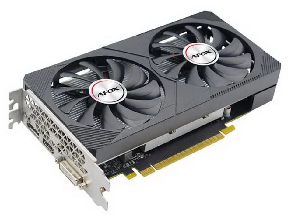 

Видеокарта AFOX NVIDIA GeForce GTX 1650 (AF1650-4096D6H3-V3), Черный, GeForce GTX 1650