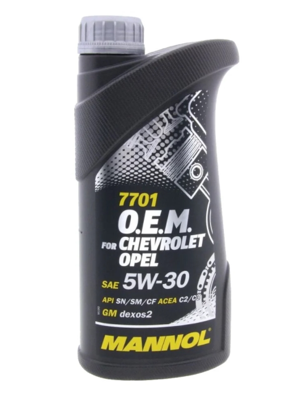 фото Mannol масло mannol 7701 o.e.m. for chevrolet opel 5w30 1л