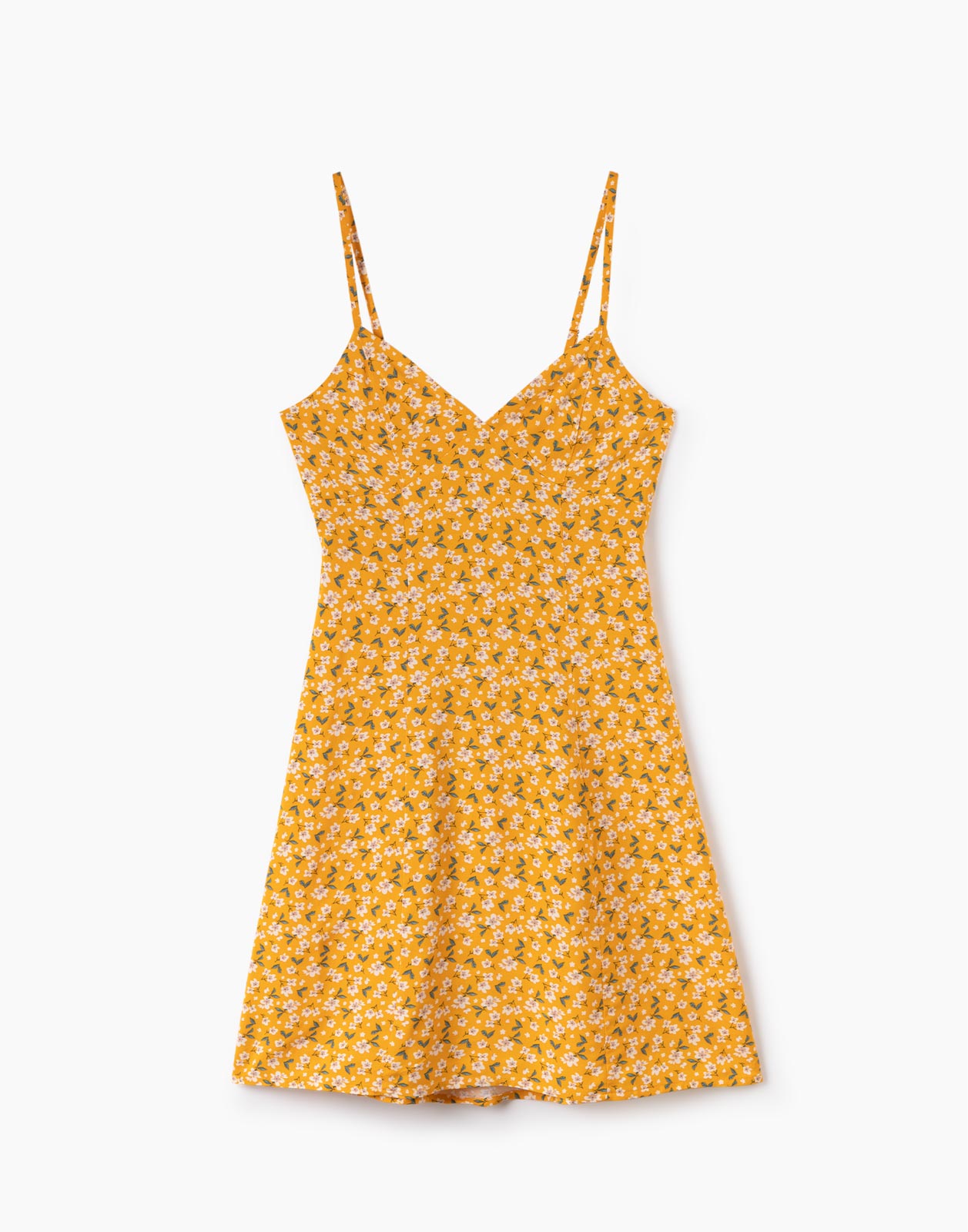 Платье женское Gloria Jeans GDR026875 желтое XS