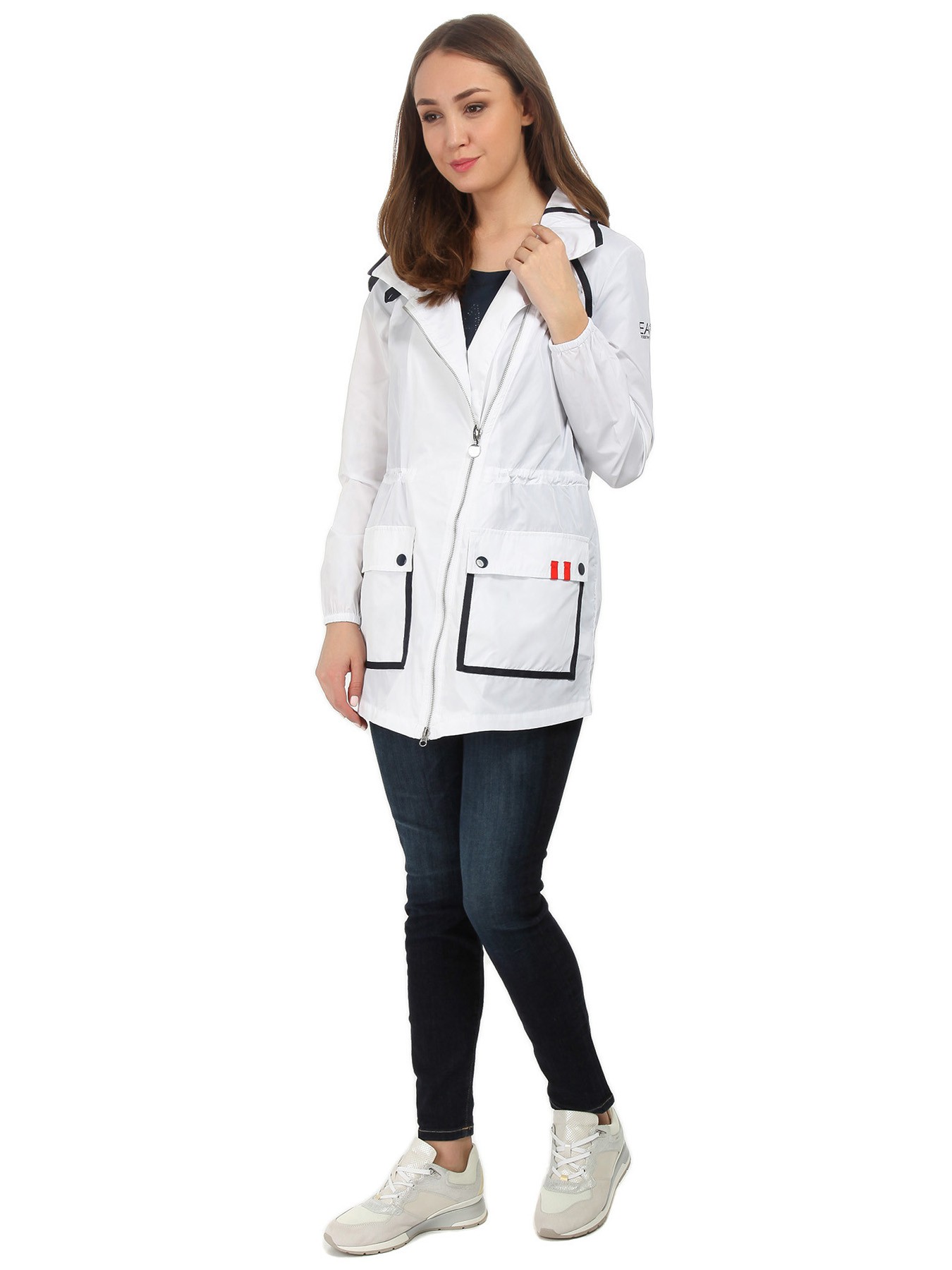 

Плащ женский EA7 2814786P692 белый 42 RU, 2814786P692