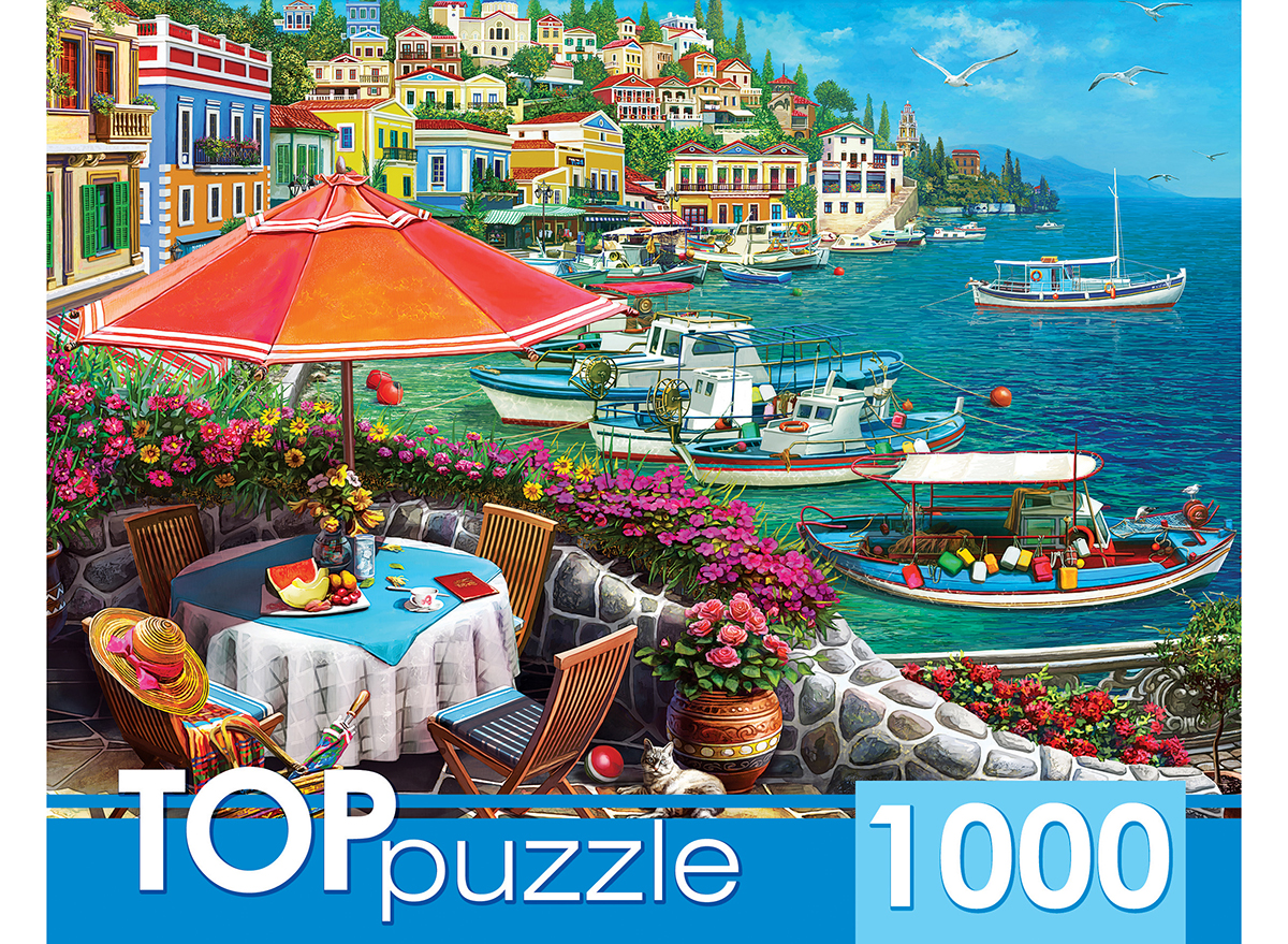 

Пазлы Toppuzzle. Курортный город , 1000 элементов