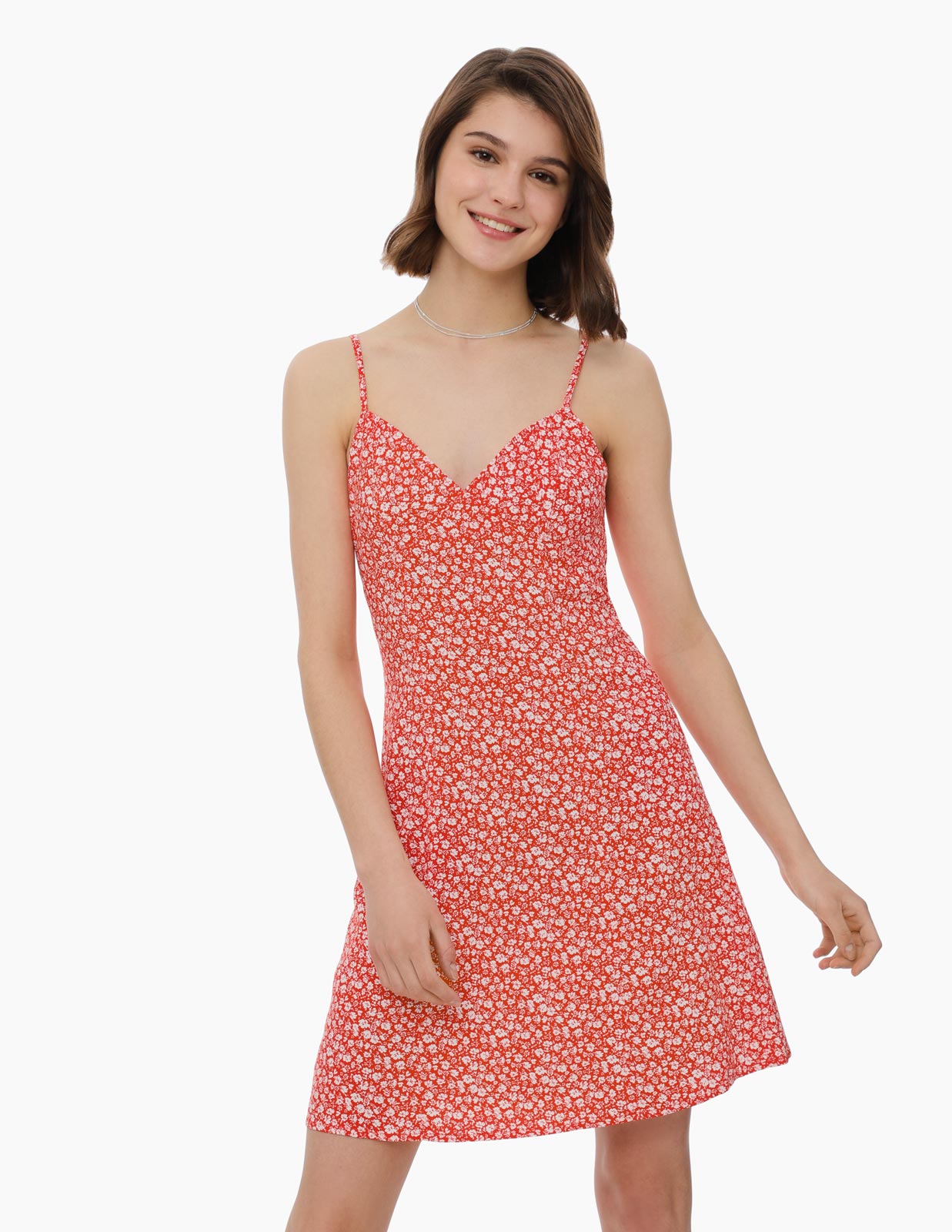 Платье женское Gloria Jeans GDR026875 красное XS