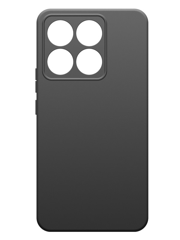 

Чехол Brozo на Xiaomi 14T 5G силиконовый черный матовый, Xiaomi 14T 5G