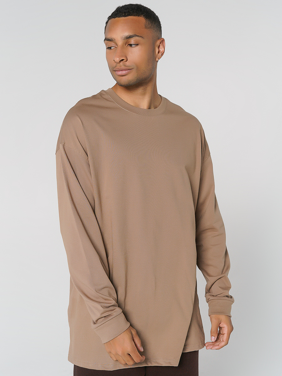 

Лонгслив мужской ТВОЕ 85335 цв. бежевый р.M, 85335