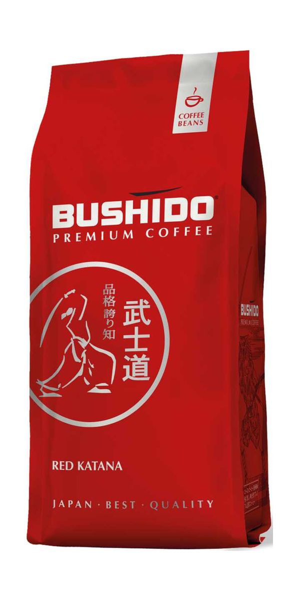 

Кофе Bushido Red Katana в зернах 1 кг