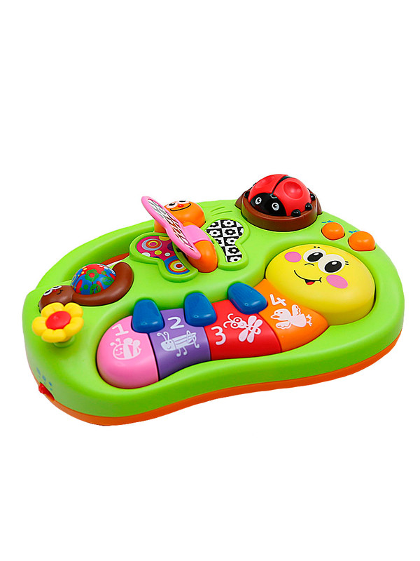

Игрушка развивающая HOLA Музыкальная гусеница 927, Hola: Игрушка развивающая "Музыкальная гусеница"