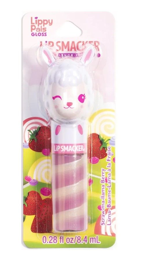 

Блеск для губ Lippy Pals Gloss Straw-ma-llama Berry с ароматом клубника, 8.4 г