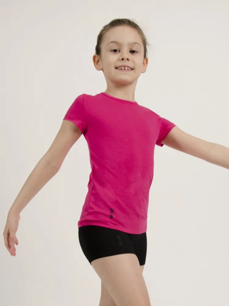 Футболка детская Нужный спорт PG, фуксия, 140