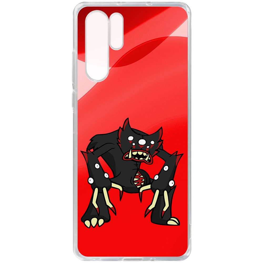 

Чехол-накладка Krutoff Clear Case Хаги Ваги - Килли Вилли для Huawei P30 Pro