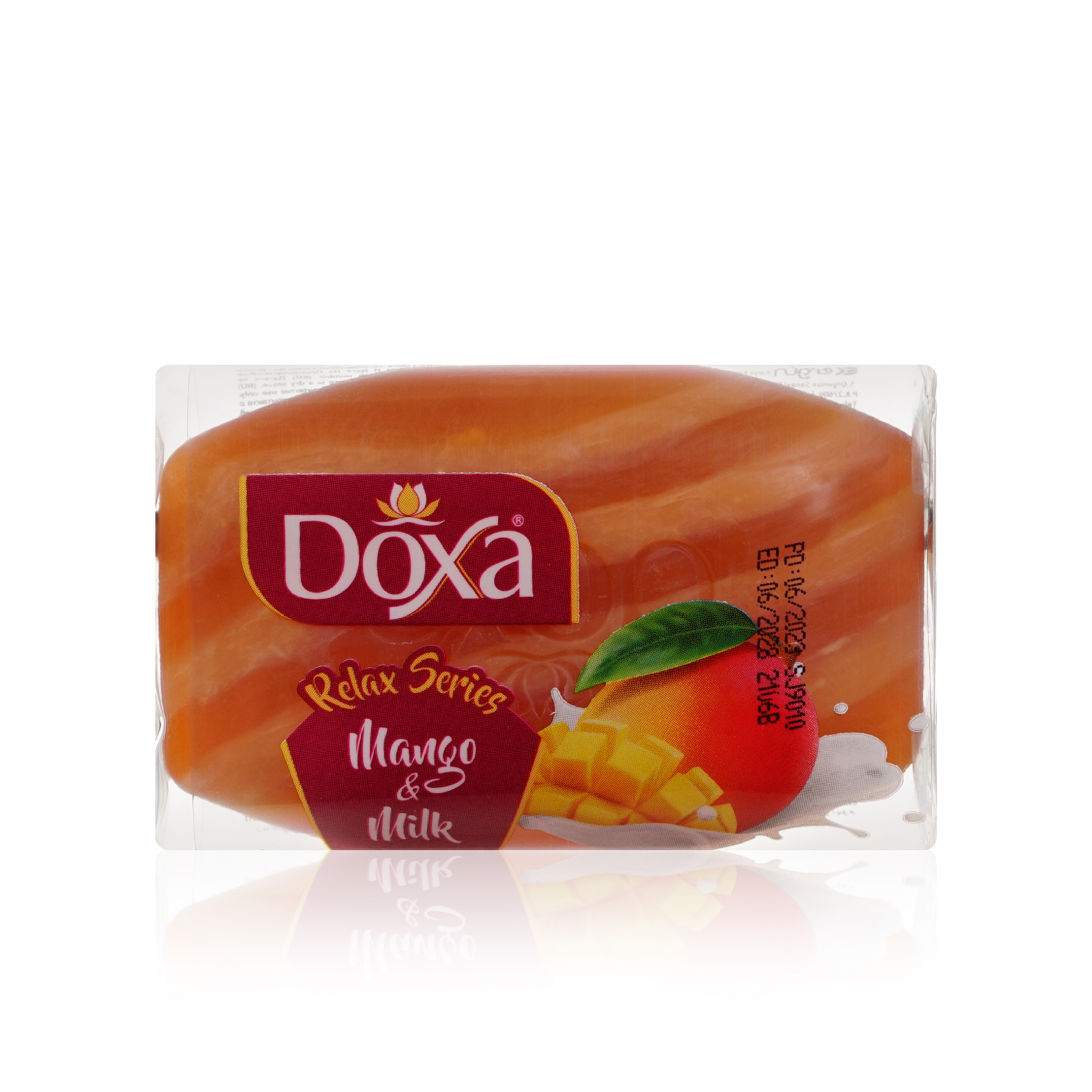 Мыло туалетное Doxa Relax series Mango & Milk 80г мыло туалетное damla mango 75 г