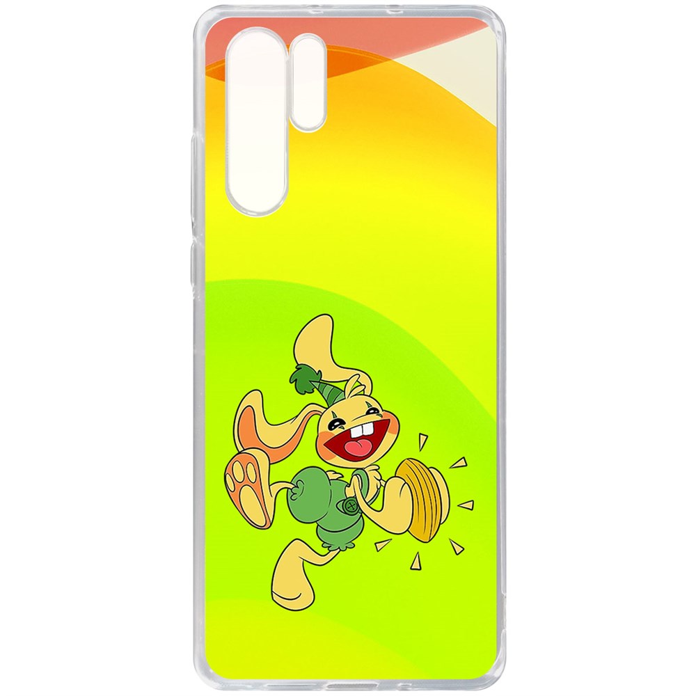 

Чехол-накладка Krutoff Clear Case Хаги Ваги - Крольчонок Бонзо для Huawei P30 Pro