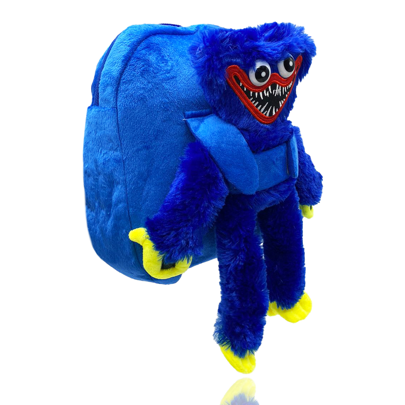 фото Рюкзак nano shop хаги ваги киси миси с мягкой игрушкой, синий
