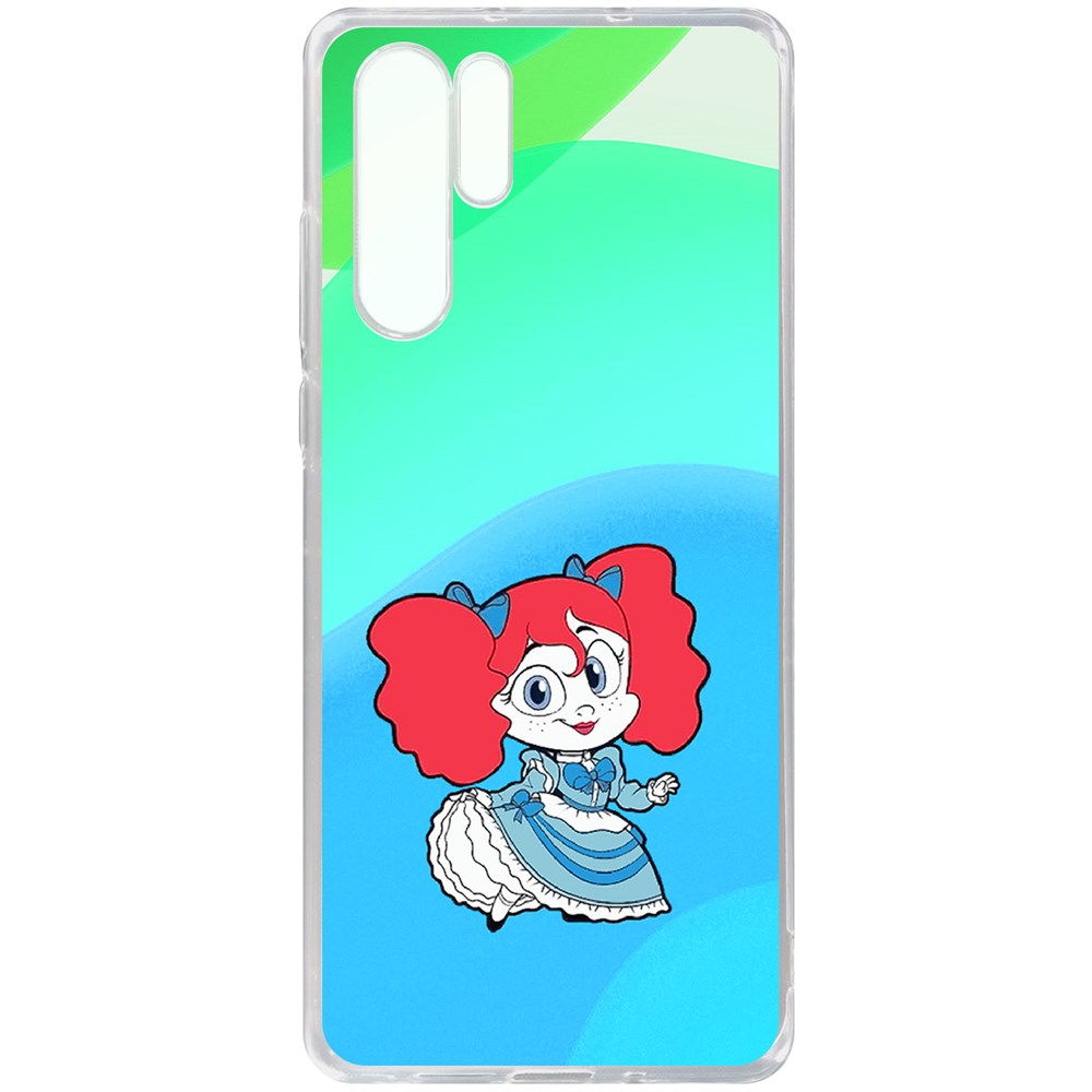 

Чехол-накладка Krutoff Clear Case Хаги Ваги - Кукла Поппи для Huawei P30 Pro