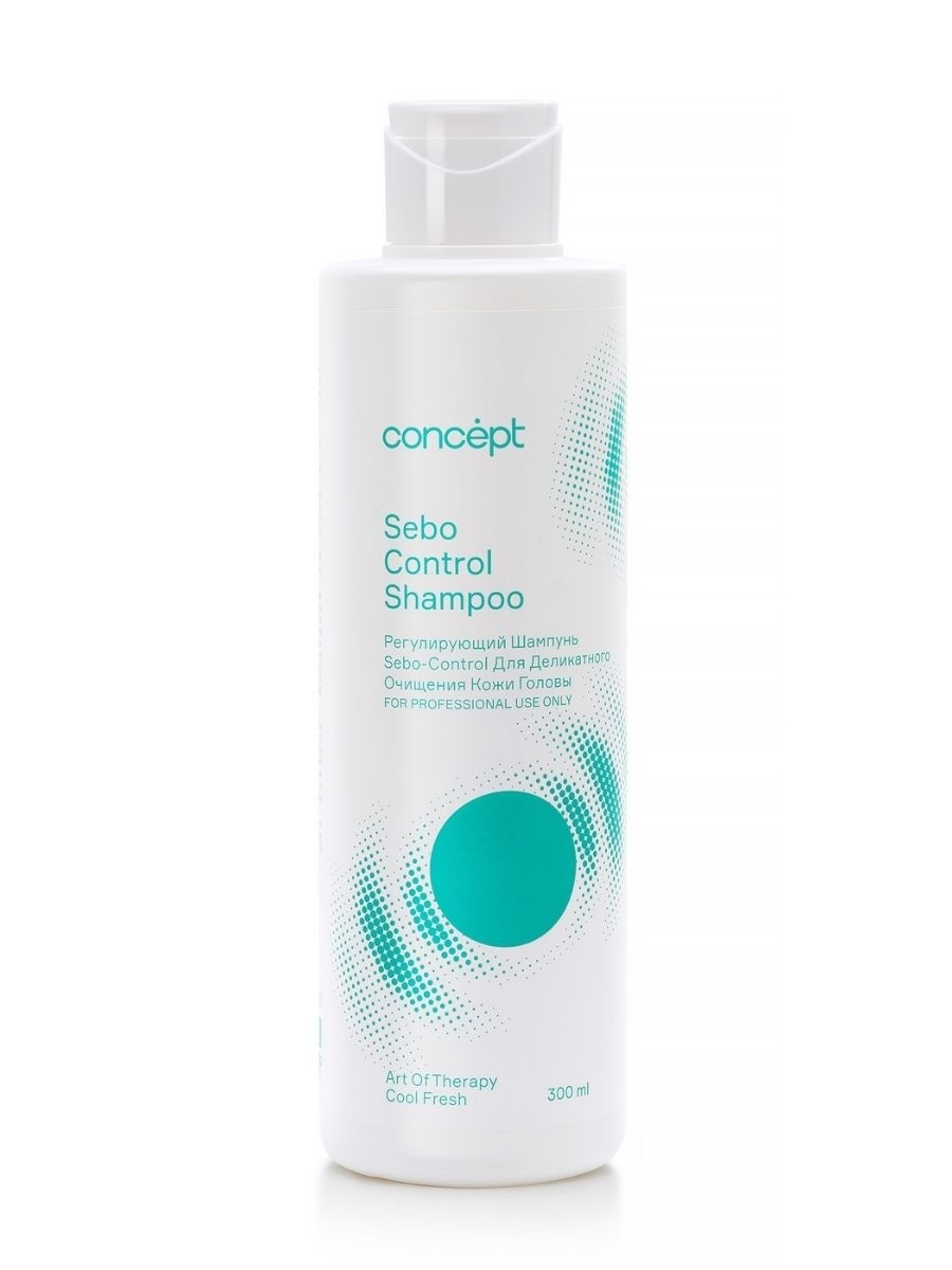 Купить Регулирующий шампунь для деликатного очищения кожи головы Concept Sebo-control 300 мл