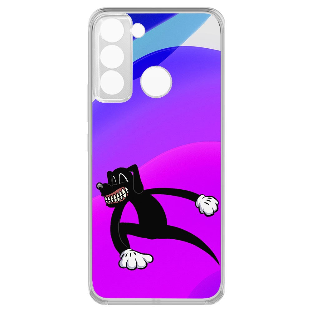 фото Чехол-накладка krutoff clear case хаги ваги - картун дог для tecno pop 5 lte