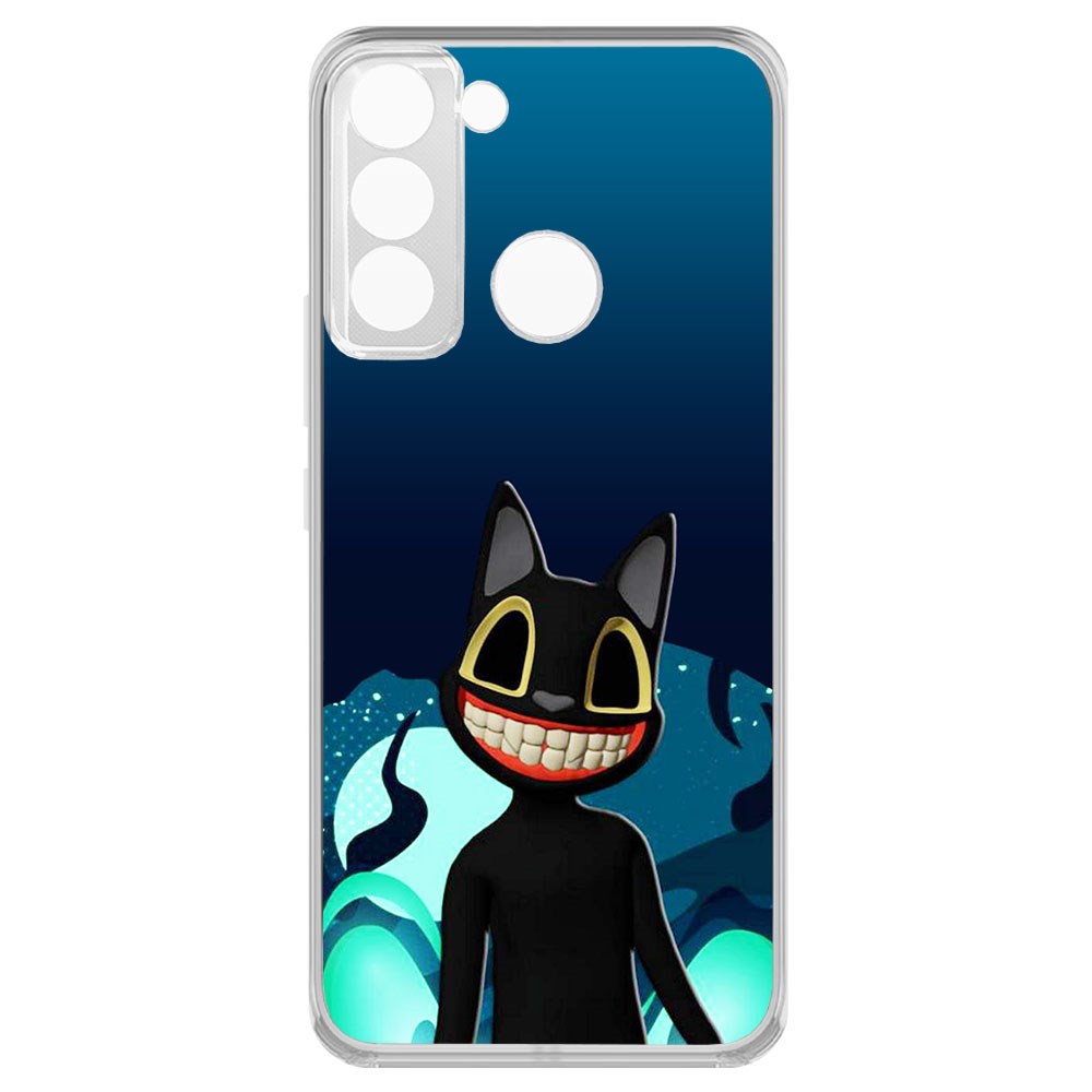 

Чехол-накладка Krutoff Clear Case Хаги Ваги - Картун Кэт для TECNO POP 5 LTE, Прозрачный