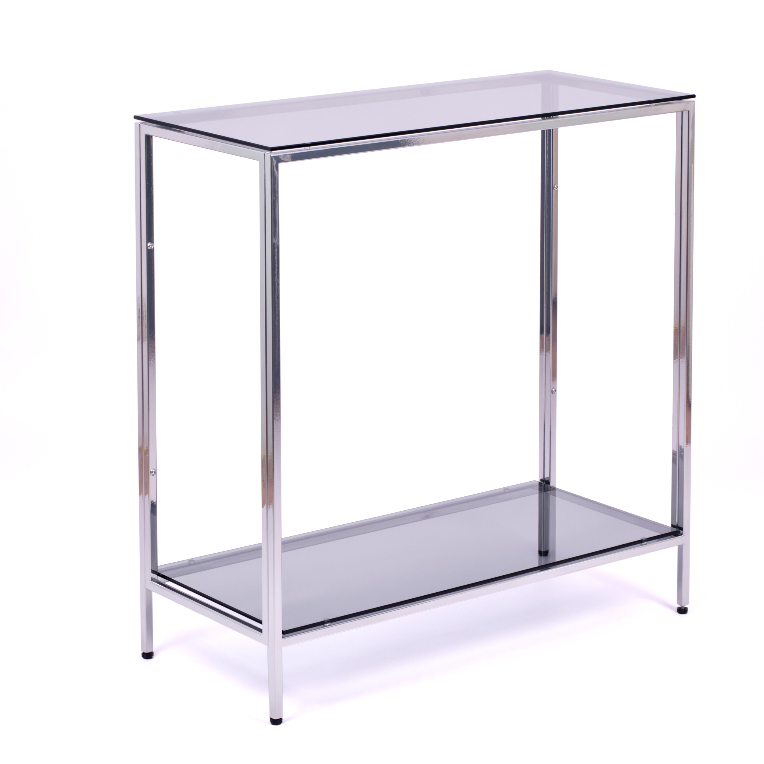 Консольный стол 1083-CS grey серебряный AllConsoles 80x35x80