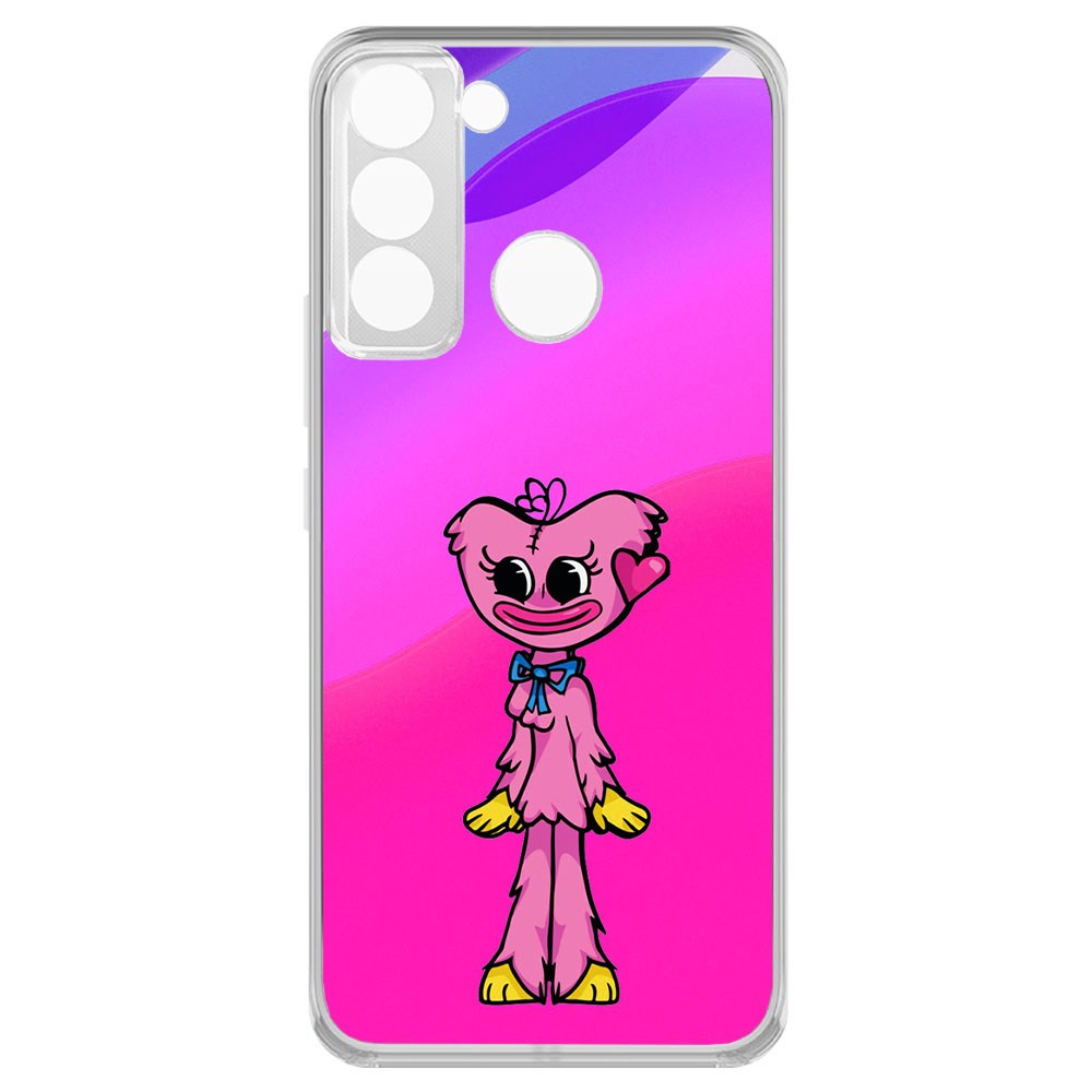 

Чехол-накладка Krutoff Clear Case Хаги Ваги - Киси Миси для TECNO POP 5 LTE, Прозрачный