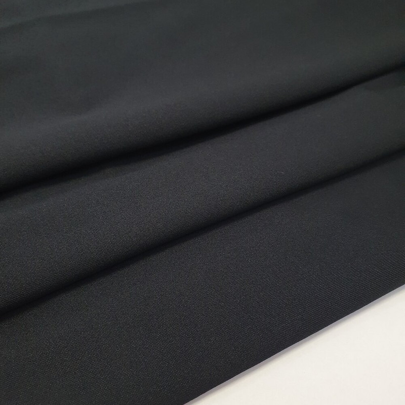 фото Ткань для шитья nteks, термобифлекс, цвет черный, отрез 100*150см.