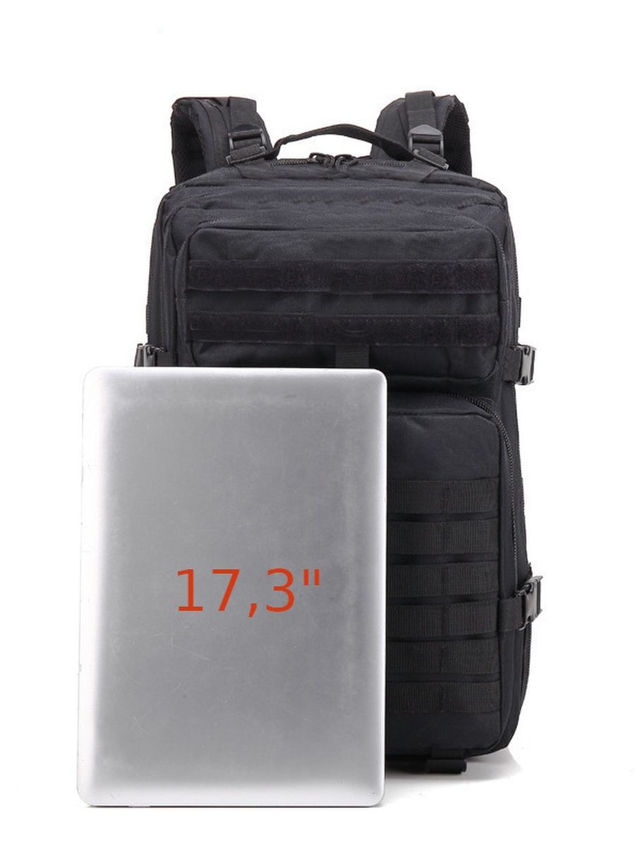 

Тактический рюкзак TacTeam TT-010, 45л, 50х30х30, черный, арт:Ruk1210